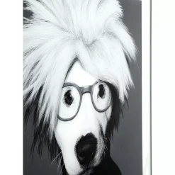 Bild Frame Mirror Artist Dog 60X60