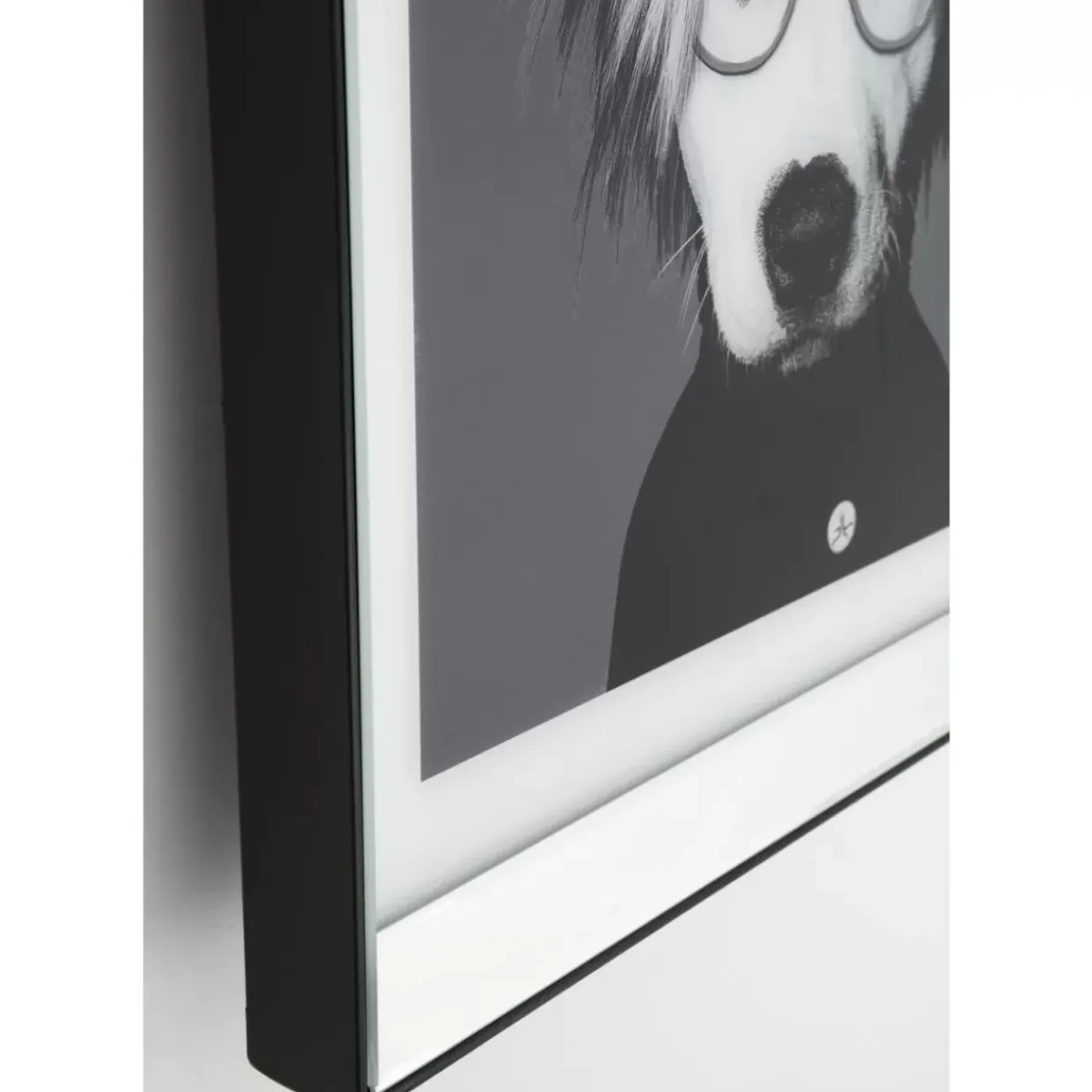 Bild Frame Mirror Artist Dog 60X60