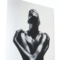 Bild Glas Athlet 120X120Cm