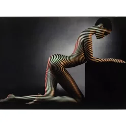 Bild Glas Body Aesthetics Lady 120X80