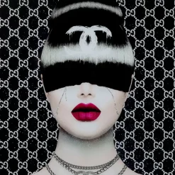 Bild Glas Fashion Haircut 80X80