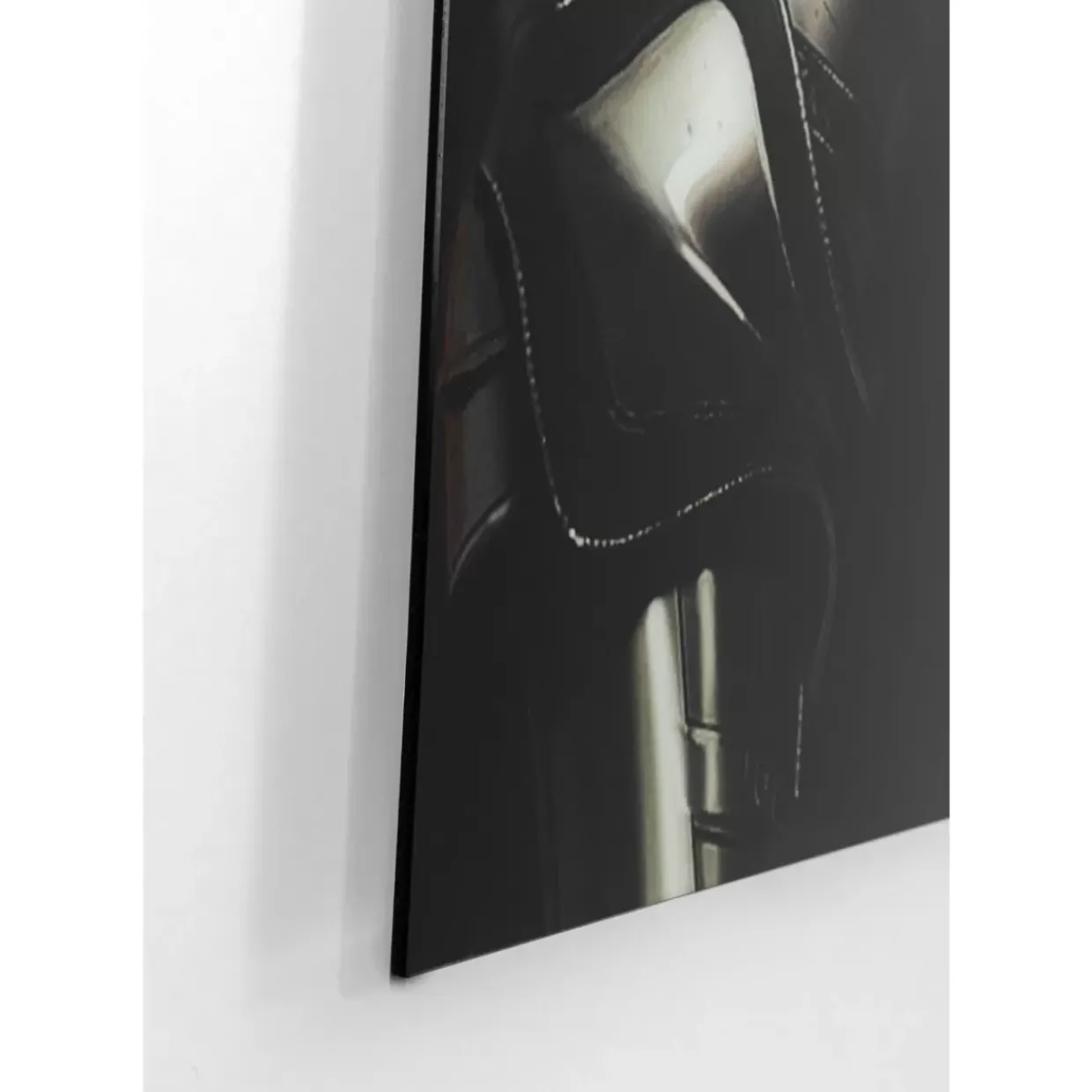 Bild Glas Knight Cow 120X120