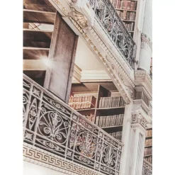 Bild Glas Library 150X100Cm