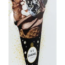 Bild Glas Rich Ice Cream 60X80