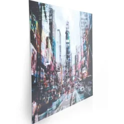 Bild Glas Times Square Move 70X90Cm