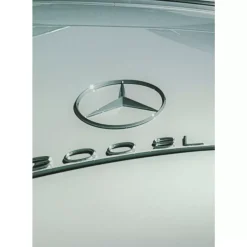 Bild Glas Triptychon Oldtimer Back 240X160Cm