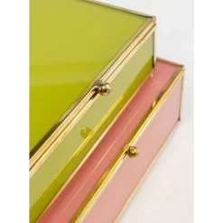 Box Neomi Grun Pink (2/Set)