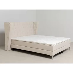 Boxspringbett Benito Moon Creme 180X200Cm