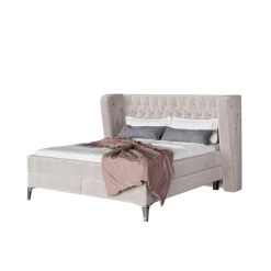 Boxspringbett Benito Moon Creme 180X200Cm