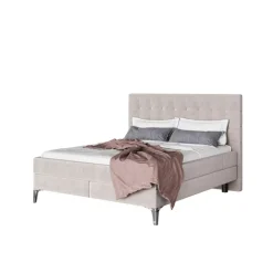 Boxspringbett Benito Star Creme 180X200Cm