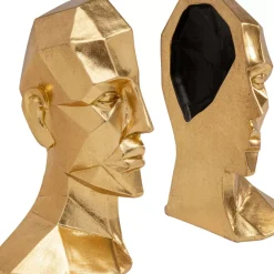 Buchstutze Face (2/Set)