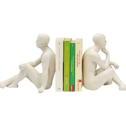 Buchstutze Meditating Man (2/Set)