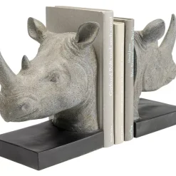 Buchstutze Rhino (2/Set)