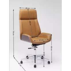 Burodrehstuhl High Bossy