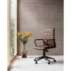 Burodrehstuhl Labora Braun