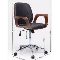 Burodrehstuhl Patron Walnut