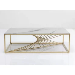 Couchtisch Art Marble Glass 140X70Cm