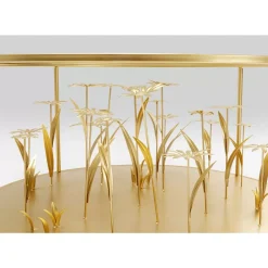 Couchtisch Flower Meadow Gold O80