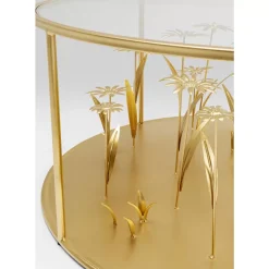 Couchtisch Flower Meadow Gold O80