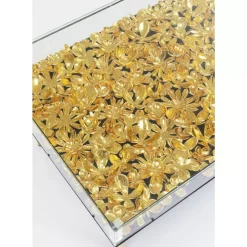 Couchtisch Gold Flowers 120X60