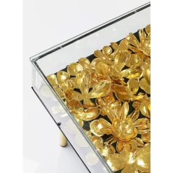 Couchtisch Gold Flowers 120X60