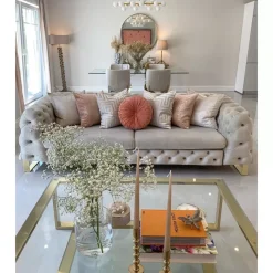 Couchtisch Gold Rush 120X120Cm