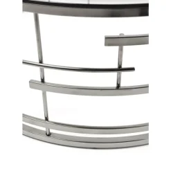 Couchtisch Jupiter Silber O100Cm