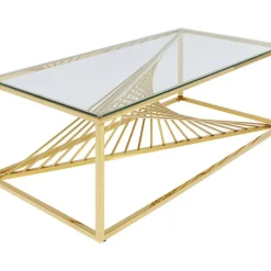 Couchtisch Laser Gold 120X60