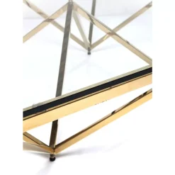 Couchtisch Network Gold 105X105Cm