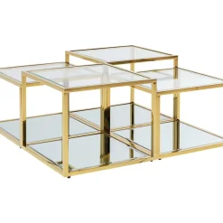 Couchtisch Orion Gold (4/Set)