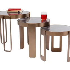 Couchtisch Perelli Messing (3/Set)