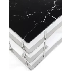 Couchtisch Rome Silber 130X70Cm