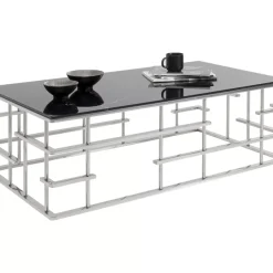 Couchtisch Rome Silber 130X70Cm