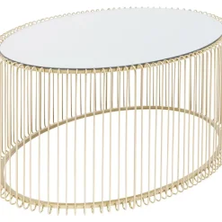 Couchtisch Wire Uno Brass 60X90Cm