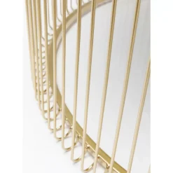 Couchtisch Wire Uno Brass O80Cm