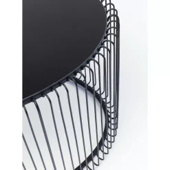 Couchtisch Wire Uno Schwarz 60X90Cm