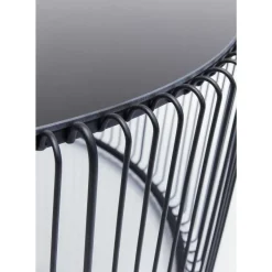 Couchtisch Wire Uno Schwarz O80Cm
