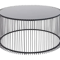 Couchtisch Wire Uno Schwarz O80Cm