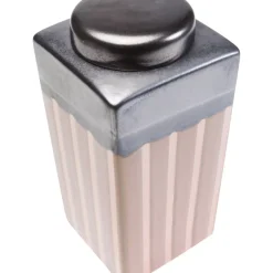 Deko Dose Mocca Stripes 30Cm