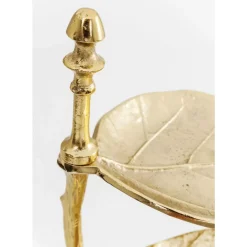 Deko Etagere Leaf Gold