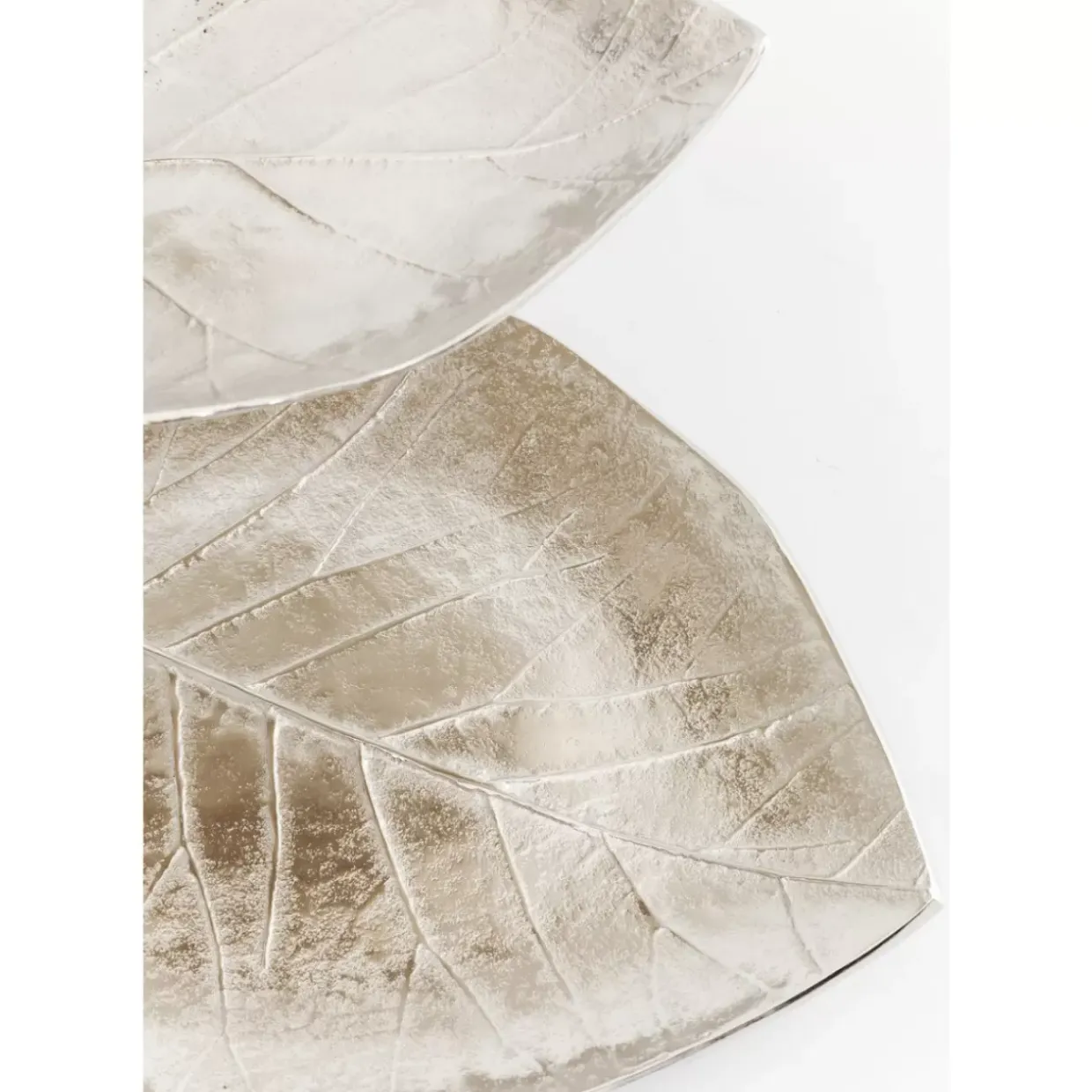 Deko Etagere Leaf Silber