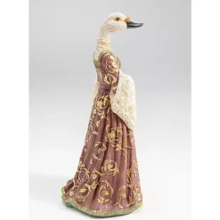Deko Figur Bird Lady Duck Weis 31Cm