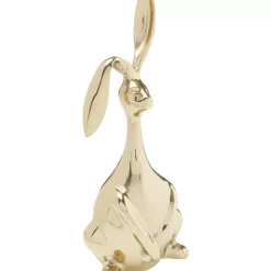 Deko Figur Bunny Gold 52Cm