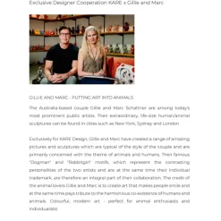 Deko Figur Gangster Dog Black