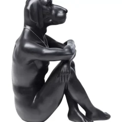 Deko Figur Gangster Dog Black
