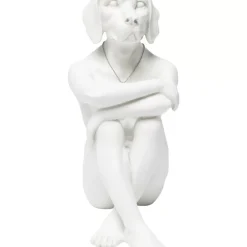 Deko Figur Gangster Dog Cream