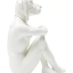 Deko Figur Gangster Dog Cream