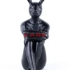 Deko Figur Gangster Rabbit Schwarz
