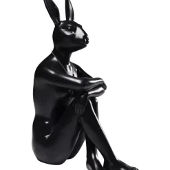 Deko Figur Gangster Rabbit Schwarz