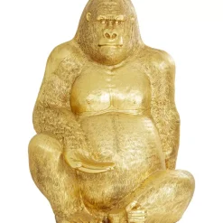 Deko Figur Gorilla Gold Xxl 249